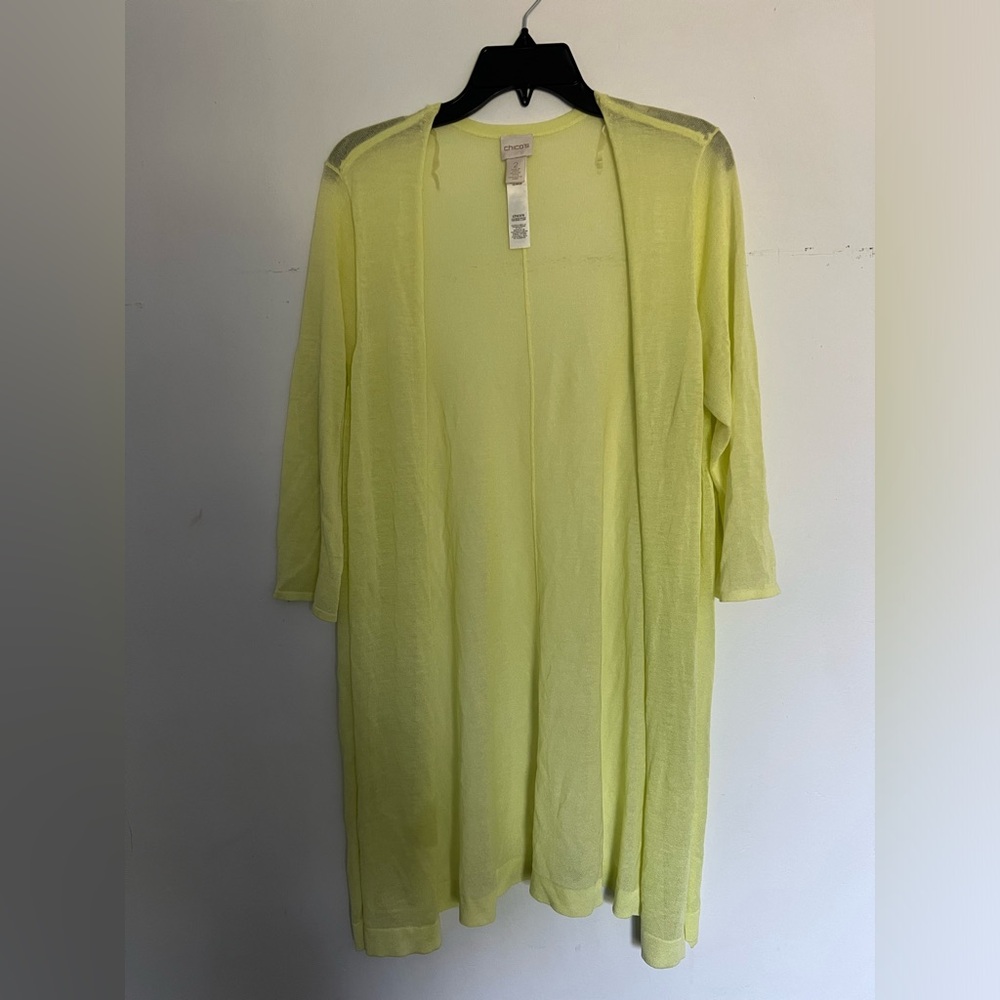 Chico's Light yellow Cardigan